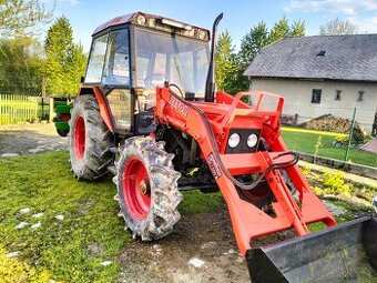 Zetor + čelný nakladač