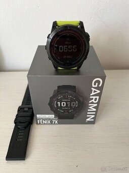 Garmin Fenix 7X Sapphire Solar