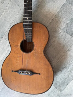 Starožitná akustická gitara Franz Mettal