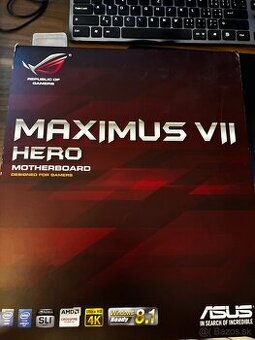 asus maximus hero 7 + i7 4790 a chladic + 32GB DDR3