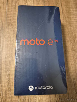 Motorola Moto e14 - nerozbaleny, v zaruke