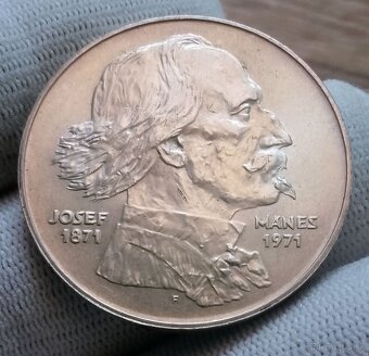 Strieborné pamätné mince Československa.