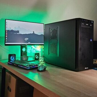 Herný PC so zárukou • i5 7400 • GTX 1060 3G • 16G