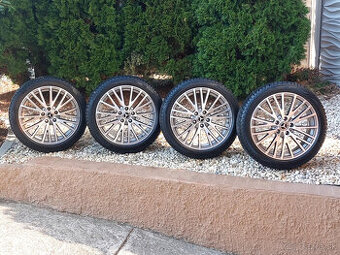 4-originál obute alu 5x112 R18 Mercedes 7.5J ET49-225/45 r18