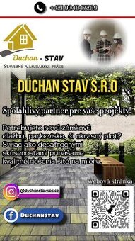Ponúkame pokládku zámkovej dlažby | DUCHAN-STAV |