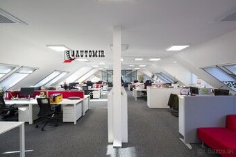Kancelária 300 m² – parkovanie zdarma, internet v cene, D1