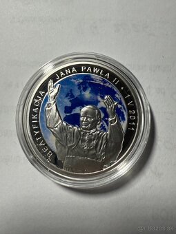 Strieborné medaile Ján Pavol ll