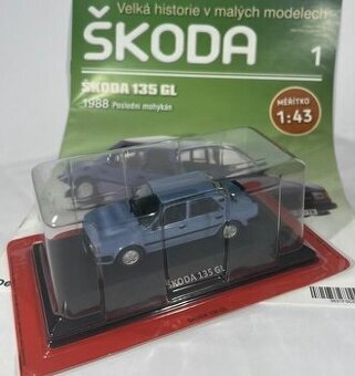 ŠKODA 135 GL , DE AGOSTINI , 1:43