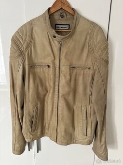 Kožená bunda pánska