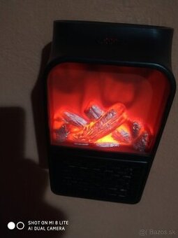 Elektricky ohrievac s imitaciou krbu