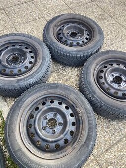 Predám plechy 5x114,3 + zimné pneu 195/65 r15