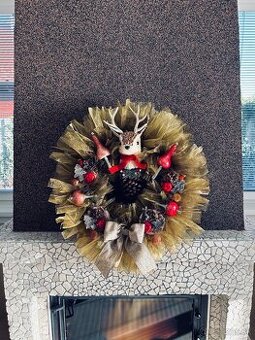 Vianočný veniec na zavesenie 4.