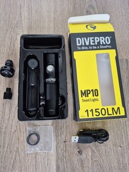 Potapacska baterka Divepro MP10 1150