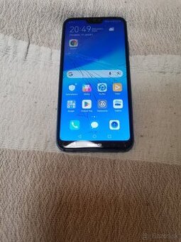 Huawei p20 lite 4/64gb modrý plne funkčný popraskany vid fot