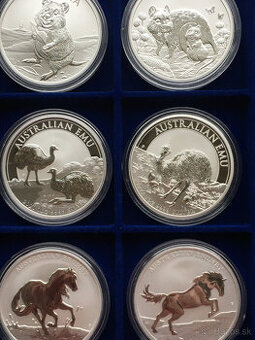 1 oz investičné striebro Australian Emu