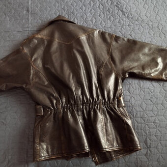 Dámska kožená bunda