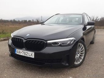 BMW 530e, rad 5 Touring, PHEV, aut, koža, ťažné, 107.000