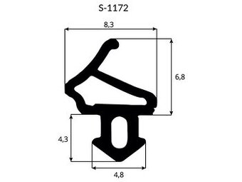 Tesnenie do plast okien MTU