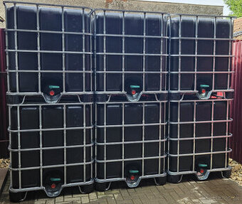 IBC kontajnery (1000l.) - čierne