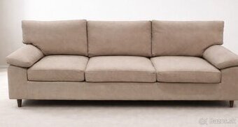 Pohovka s taburetkou