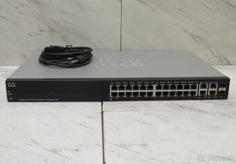 Cisco SF300-24PP – 24-portovy PoE+ managed switch