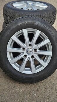 Alu kola Kia 5x114,3 R15 – 98% pneu Goodyear Prodá