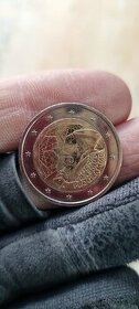 2 Eurová minca erasmus