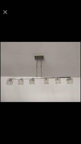 Sada nerezových lámp s led žiarovkami