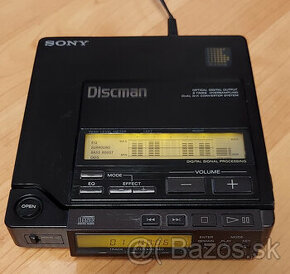 Predám vintage discman Sony D-Z555 - 1