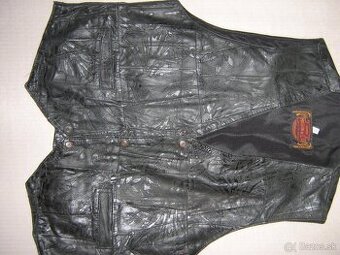 Kožene vesty vel. XXXL a XL
