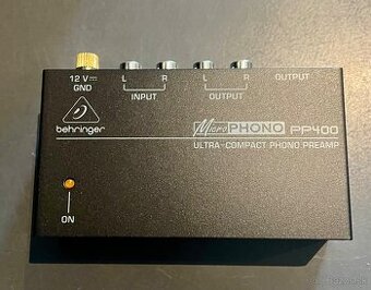 Gramofónový predzosilovac Behringer PP400