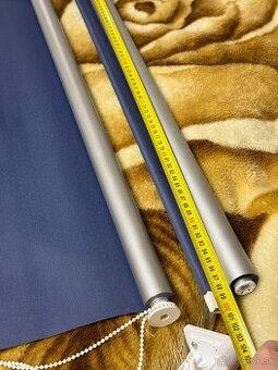 Látkové rolety 2ks – modré, 70cm, 100cm