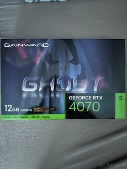 Gainward RTX 4070 ghost OC 12GB