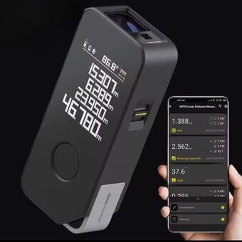 Super Smart BlueTooth Laserový Merač HOTO H-D50, HiLDA 120m