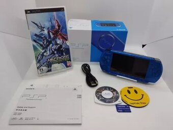 PSP 3000 rare Blossom Blue včetně boxu