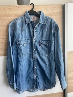 Levi’s rifľová košeľa – veľkosť M (sedí aj na L)