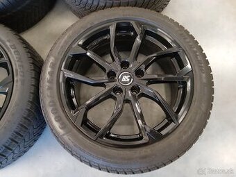 4ks zimne ALU 5x112 R18 8J ET40 RC BROCK CIERNE