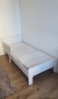 Rastúca detská posteľ, matrac zábrana,rošt