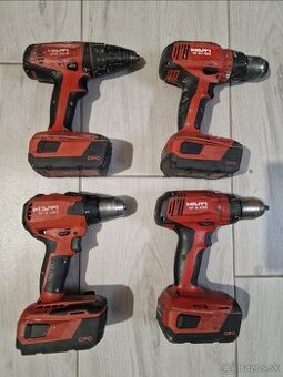 Hilti skrutkovače