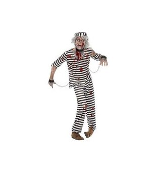 Pánsky kostým halloween - zombie väzeň