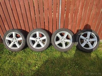 Hliníkové disky 17" 5x110 s letnými pneu 215/50 r17