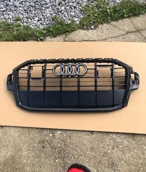 maska audi q7 mrizka sline s-line naraznik 4m0 19-