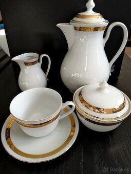Luxusná čajová súprava z porcelánu, -PREDANE-