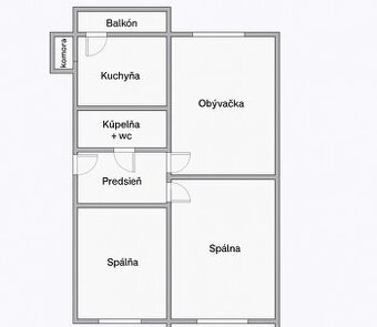 prenájom 3-izbový kompletne zariadený byt v Rohožníku