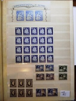zostava známok - Slovenský štát