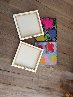 4 obraz kvetiny od Andy Warhola