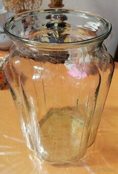 Stará sklenená fľaša 5l.