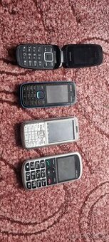 Predám tlačidlové dotykové mobily telefóny