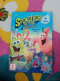 Zberateľský album SpongeBob vo filme hubka na uteku