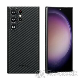 Pitaka MagEz 3 ochranný kryt Samsung Galaxy S23 Ultra čierny